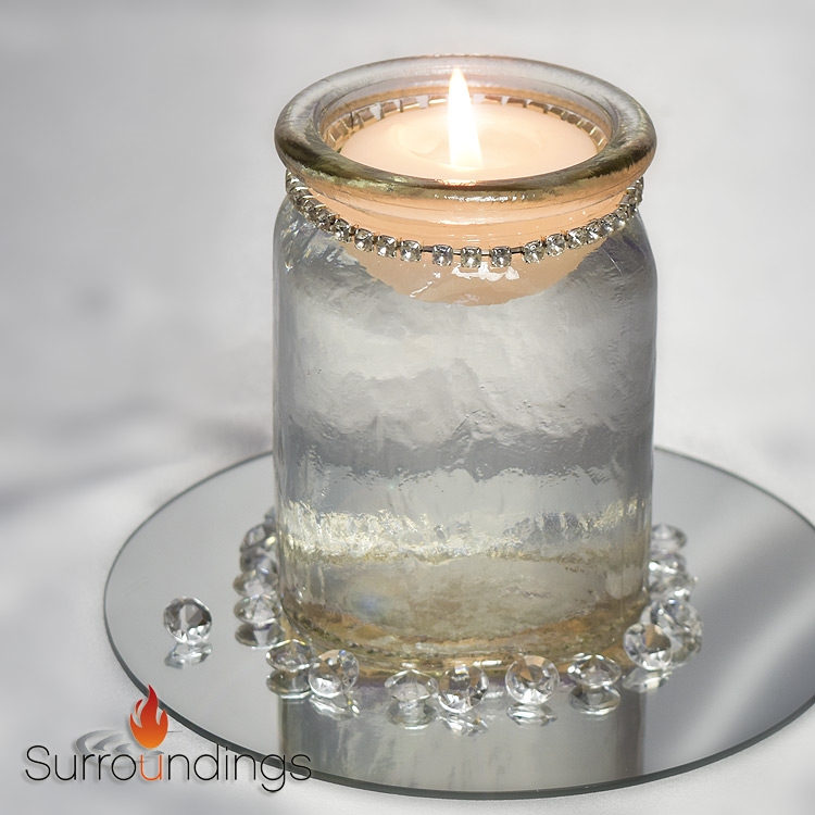 Floating Pearl Beads & Candle cpk